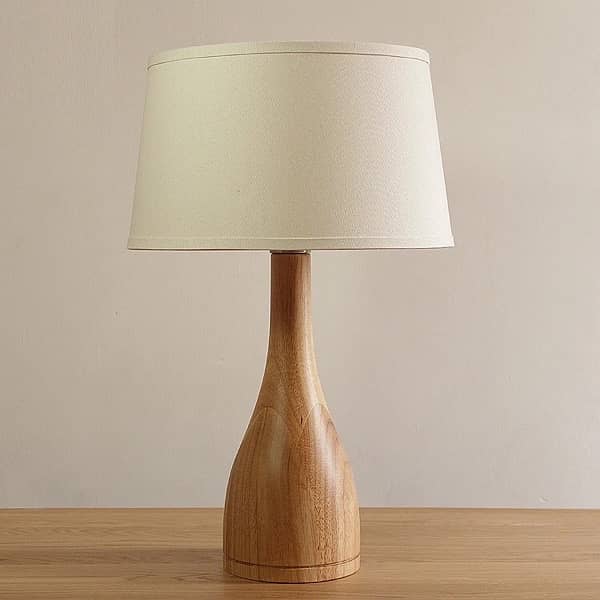 wooden Bootle shape rable lamp 2024 bedside lamp 5