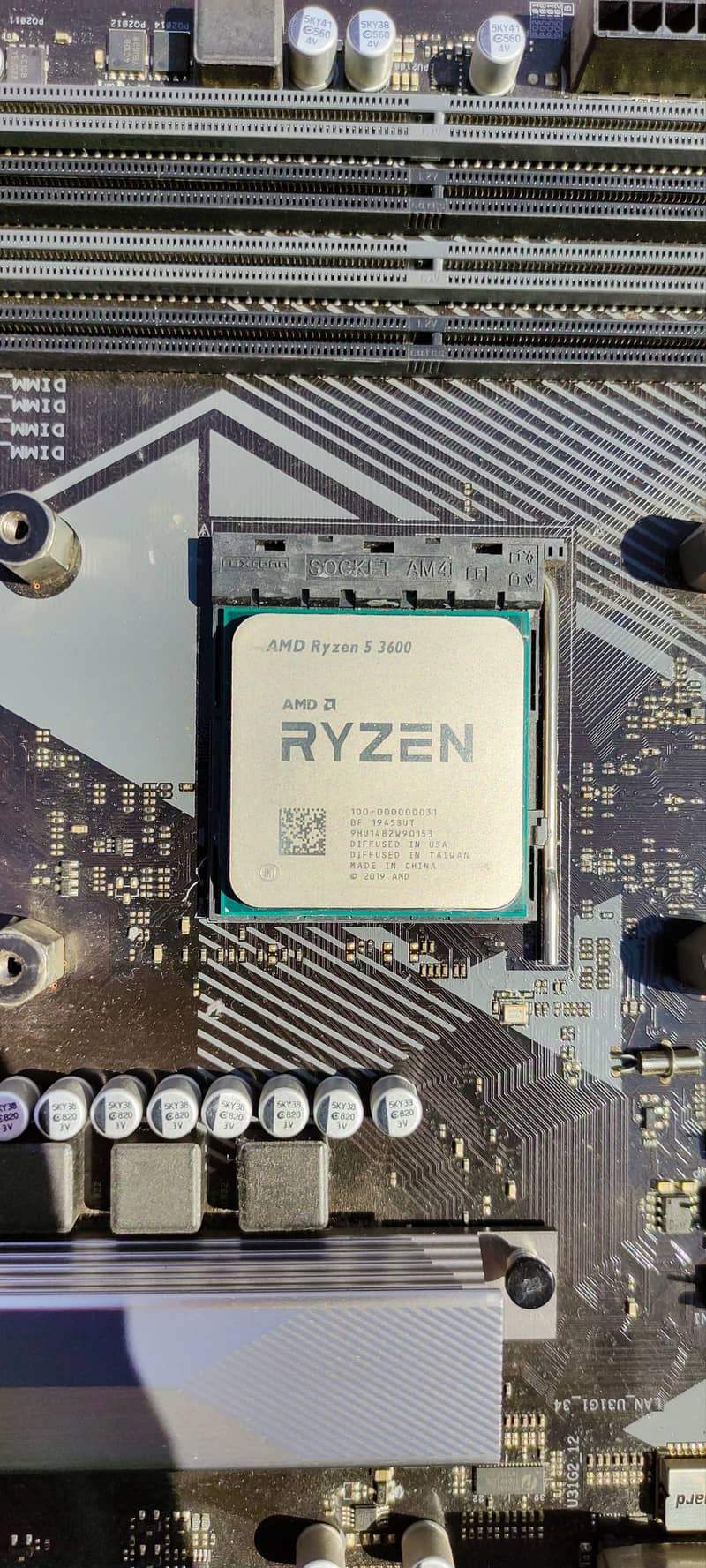 Asus prime b450 plus AMD Ryzen 5 3600 With AMD Stock Cooler 3