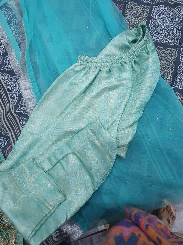 Full Dabka Work Dress 6