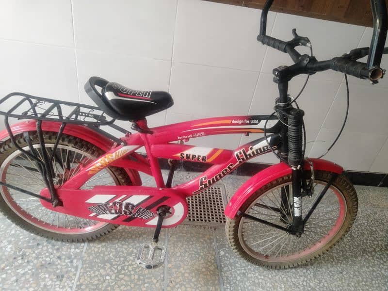 red color bicycle 3