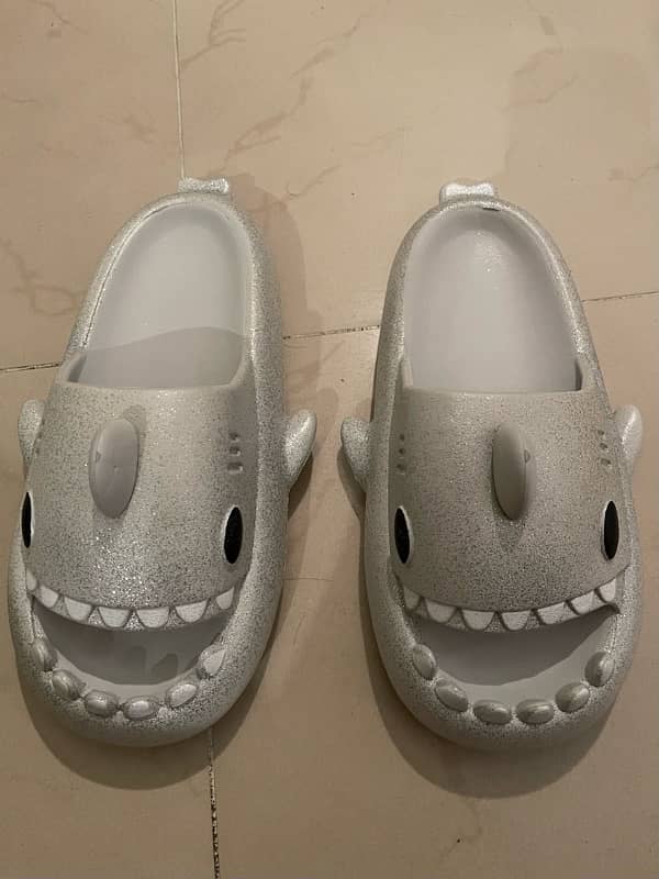 Shark Slides - Like New, Selling Due to Size Issue 0