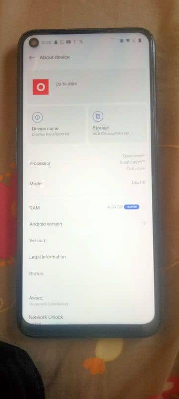 OnePlus N200 5G NON PTA 4