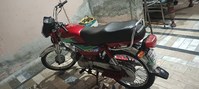 Honda CD 70 2018 Model Red Color 10