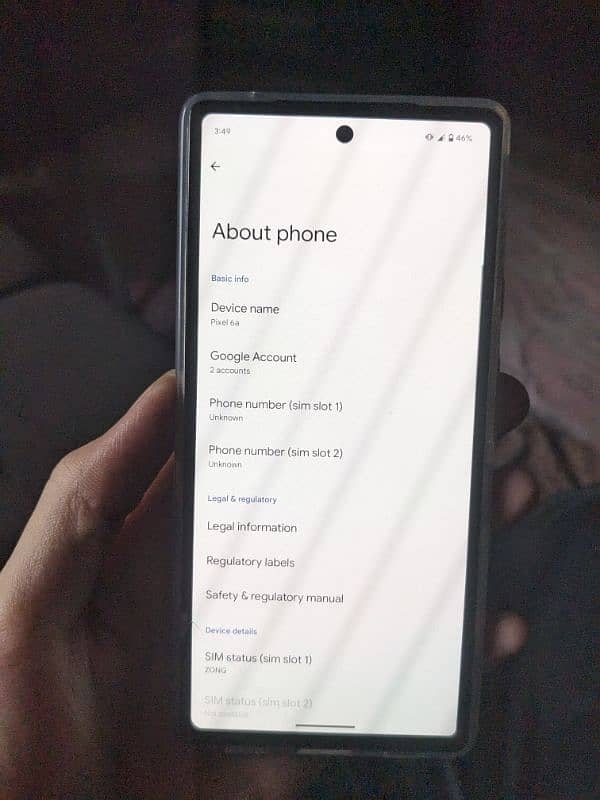 pixel 6a official dual sim approved 2