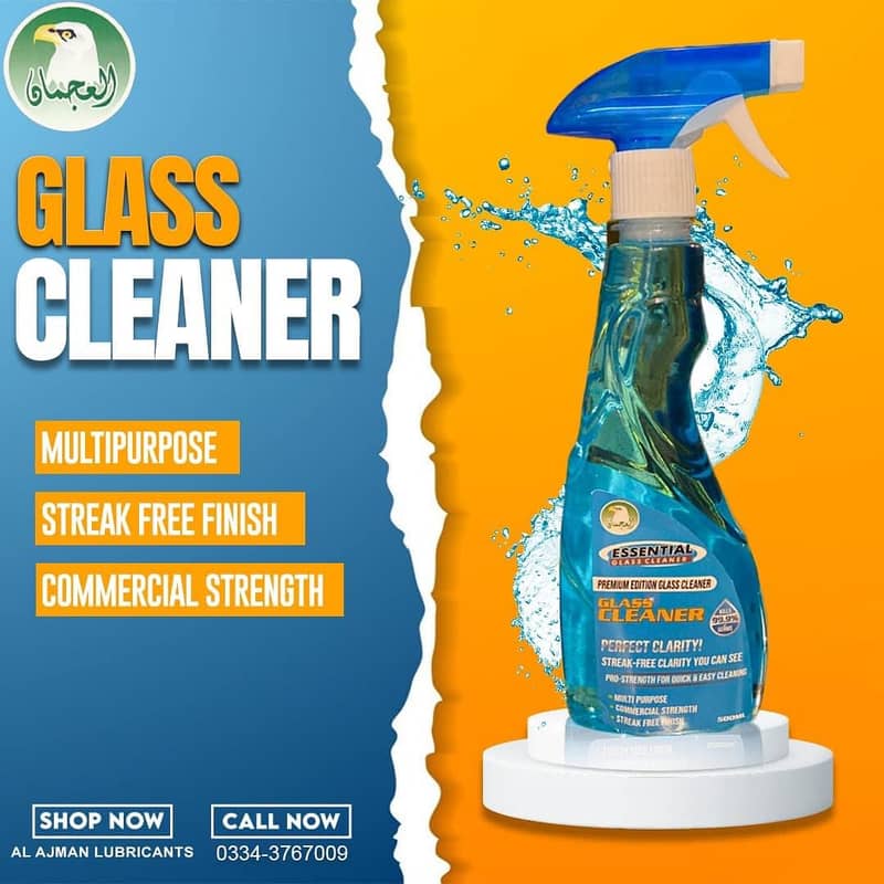 solar panel wash and wax ,all purpose cleaner ,glass cleaner available 2