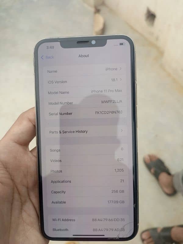 iphone 11 pro max 256 GB non pta 7