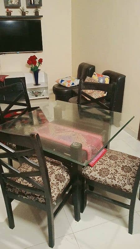 4 chair dining table for sale 2