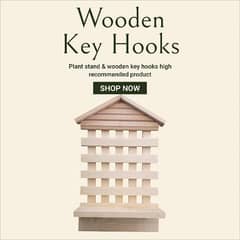 Wooden Key Hooks