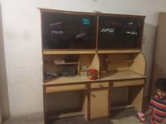 Very Unique Computer and Home work Table for Kid, Light and Cabinet