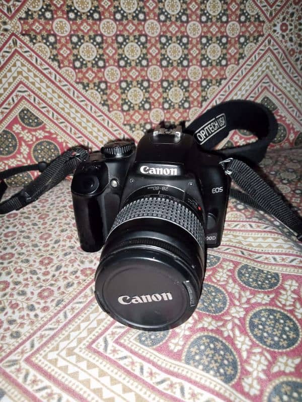 Canon 1000D with 28 80mm lens 3