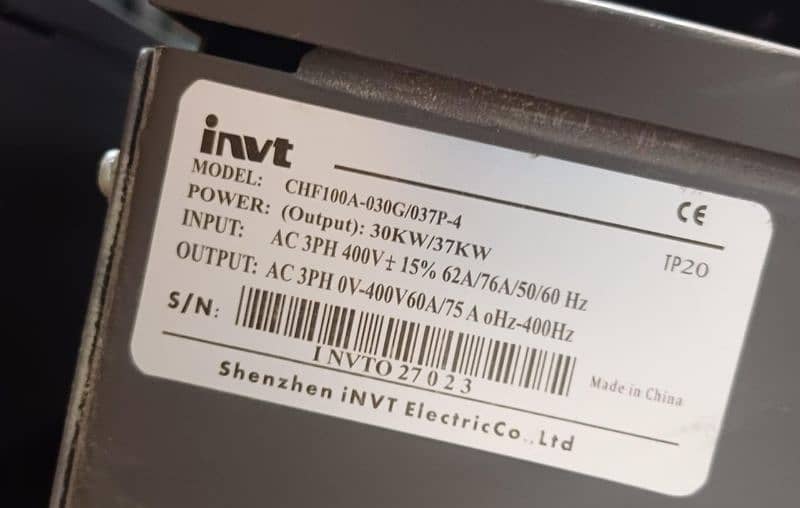 invt vfd inverter 3phase 1