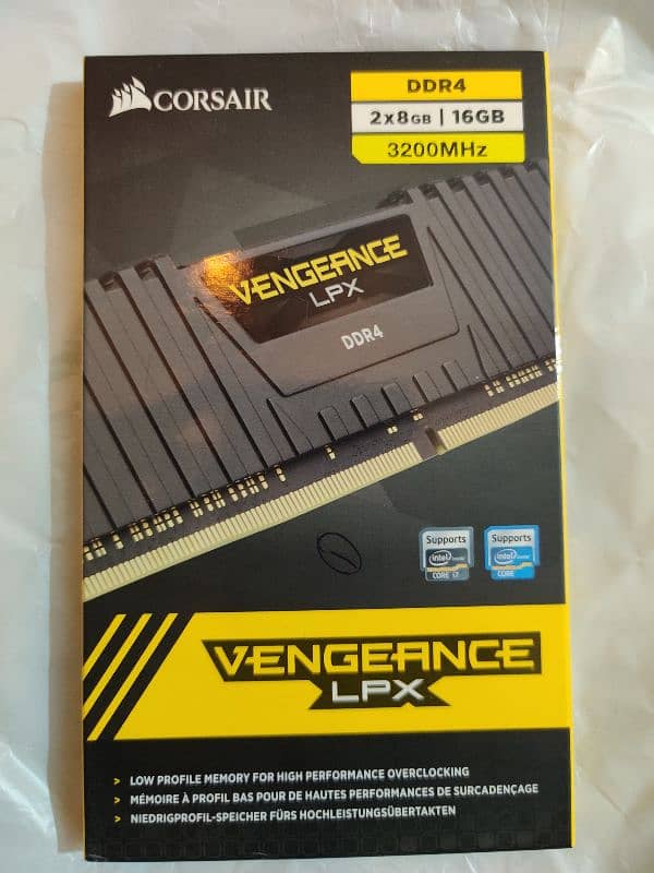 Corsair Vengeance Lpx 16gb 3200mhz ram 0