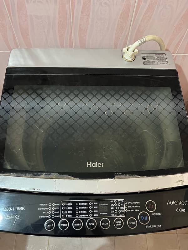 HAIER WASHING MACHINE 1