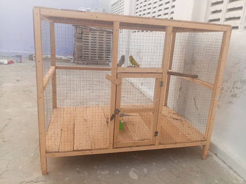 hen cage+parots 0