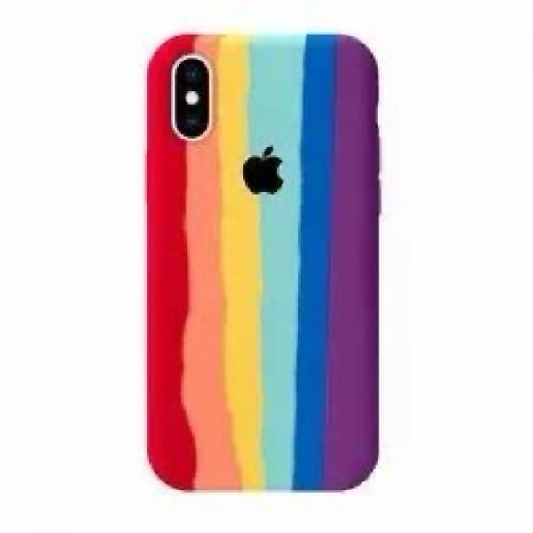 iPhone x/xs rainbow cases in all colours 0