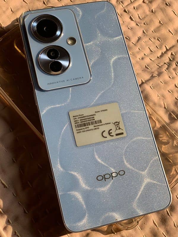 oppo Reno 11f 5g with box and charger 1