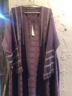 u dori abaya with belt