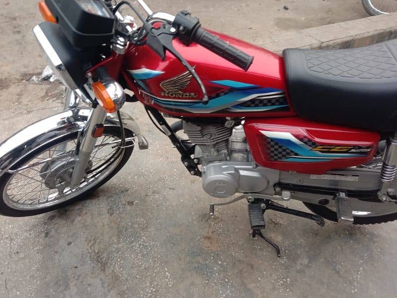 CG 125 Honda lush condition 0 meetr jesi condition 0