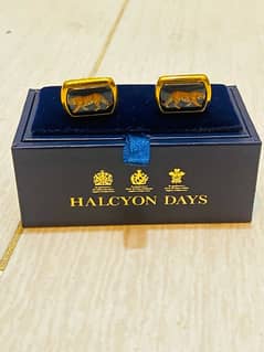 Exclusive Halcyon Days Luxury Cufflinks – Brand New Condition