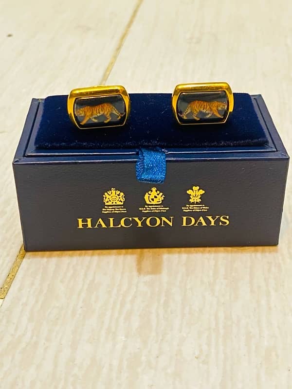 Exclusive Halcyon Days Luxury Cufflinks – Brand New Condition 0