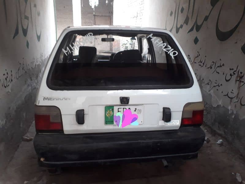 Mehran 2009 bumper to bumper genwan 03226219077 2