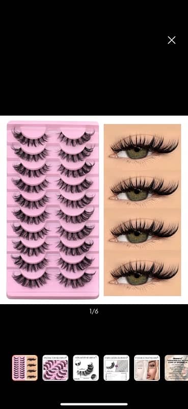 Long Makeup 3d Mink Lashes Extension Eyelash Mink Eyelashes for Beauty 0