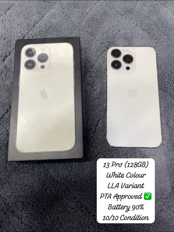 Apple iPhone 13 Pro 128GB PTA Approved 0