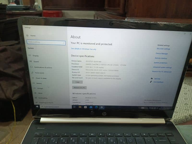 HP 14s-dq core i3 10th generation 0