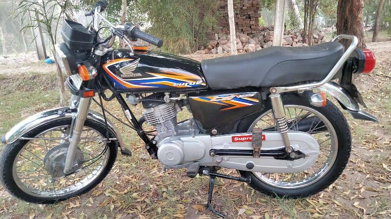 HONDA CG 125 2018 Totally genuine 4