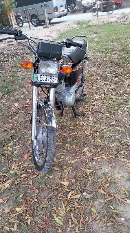 HONDA CG 125 2018 Totally genuine 9