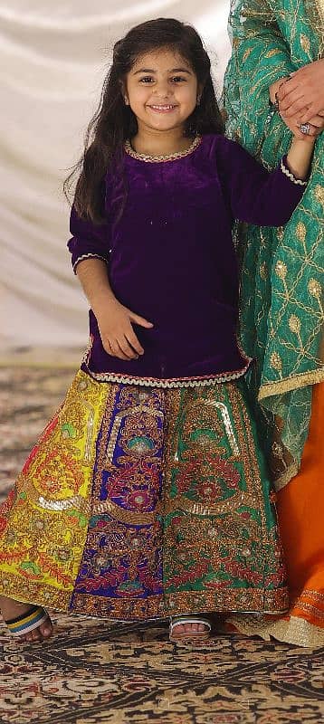 Mom amd kid duo Twinning lehnga choli 1