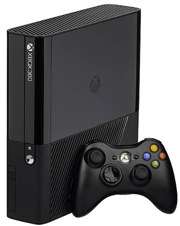 XBOX 360 WITH MOTION CAMERA AND CONSOLE 0