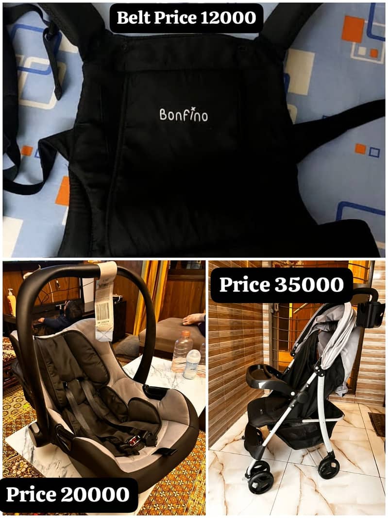 Kids Pram / Baby Pram / Kids Stroller / Kids Belt / Car seat for sale 0