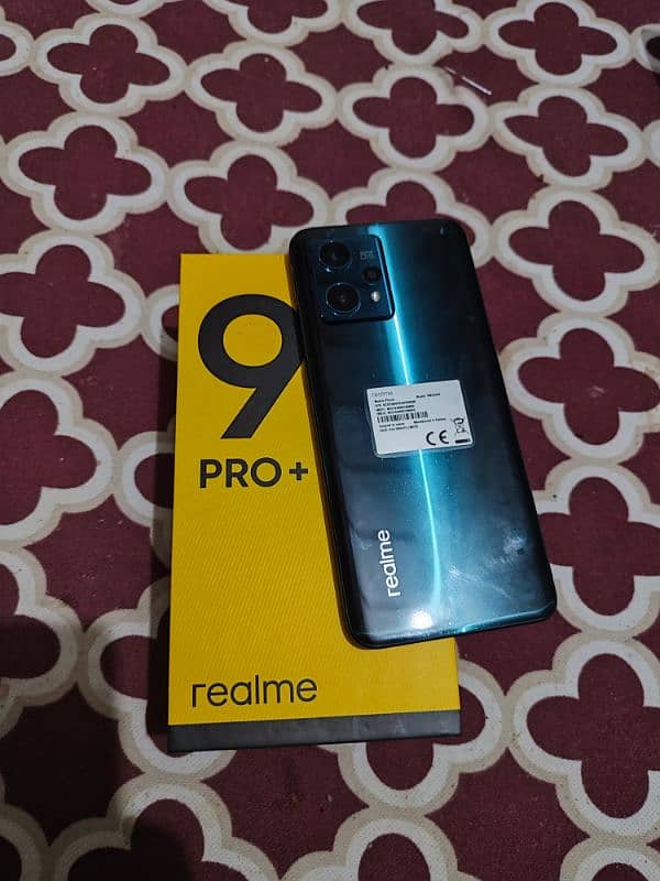 realme 9 pro plus 8+8/128gb 10/10/ condition  with box 0