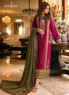 3pcs suit Asim jofa