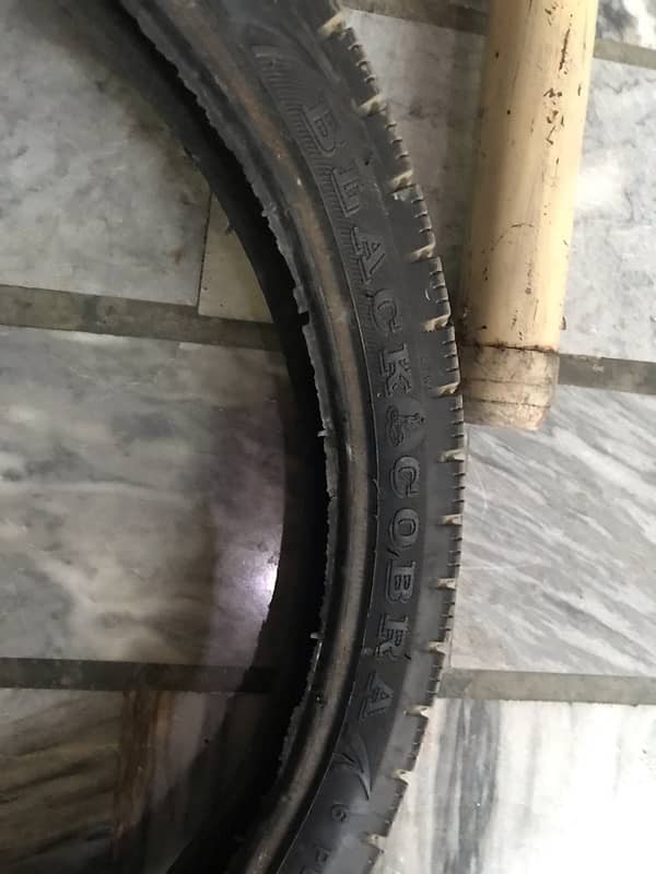 cd 70 Tyres front and back 3