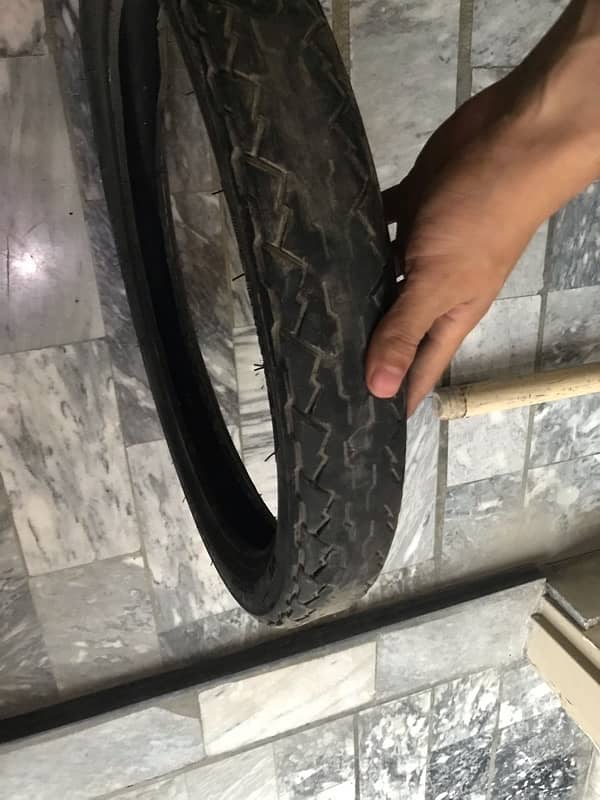 cd 70 Tyres front and back 10