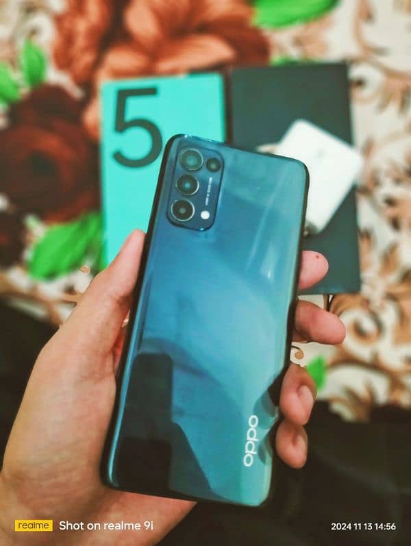 OPPO RENO 5 BOX COMPLETE 2