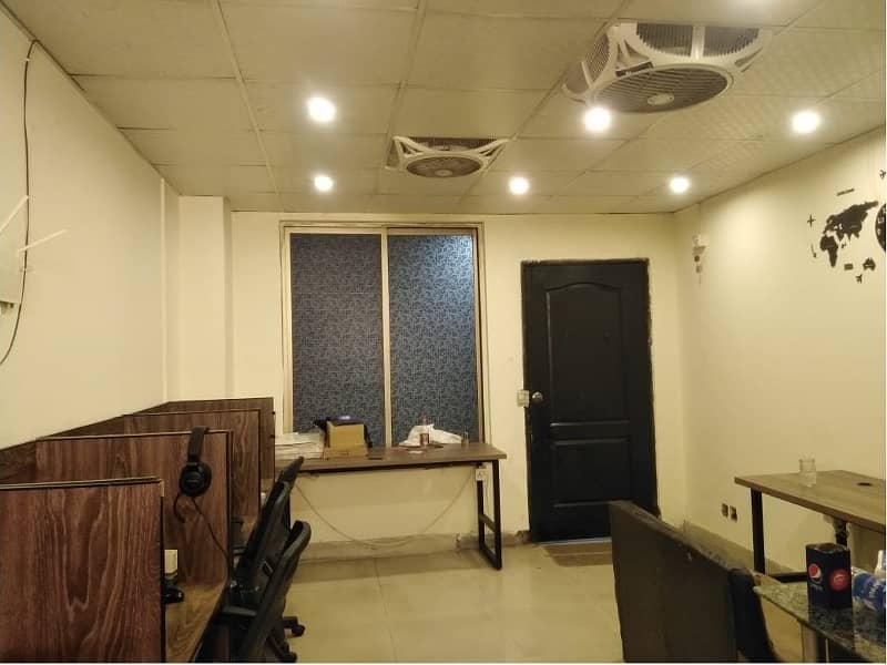 Fully Furnished Area 230 Square Feet Office Available For Rent Real Pictures in Main Boulevard Road Gulberg 3 Lahore 3