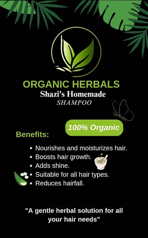 A gentle herbal solution for all your hair needs 0