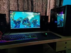 Full Gaming PC / Setup Ryzen 5 5600x With BenQ Zowie XL 2540K 240hz