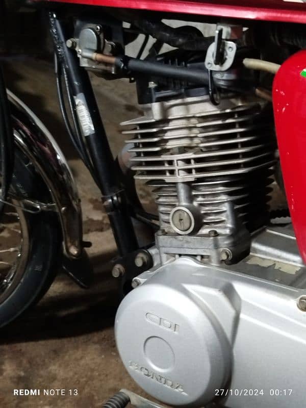 honda CG 125 model 23 ke July ki bike hai 1