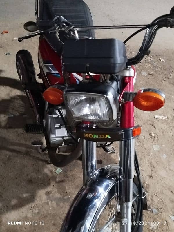 honda CG 125 model 23 ke July ki bike hai 11