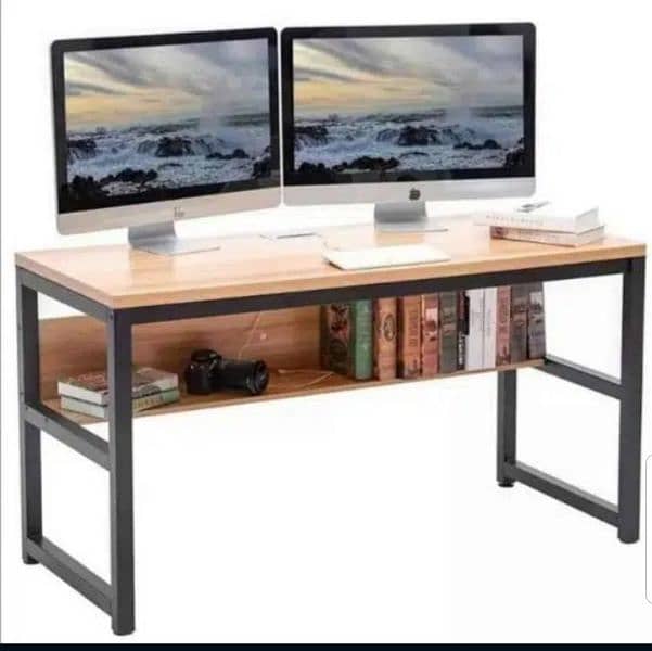 Study table/Office table/Gaming table/Laptop table/H Shape table 1