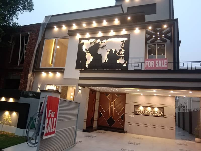 10 Marla Brand New House for Sale in Overseas B Block Bahria Town Lahore 0