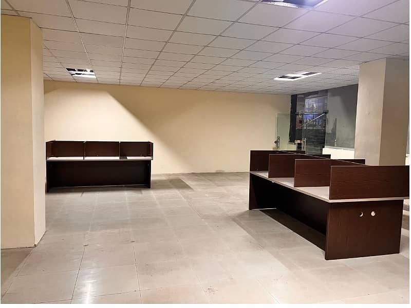 Area 1200 square Feet Brand New Corporation Office Available For Rent in Main Boulevard Road Gulberg 3 Lahore 1