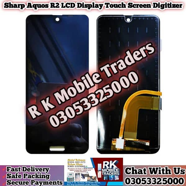 Sharp Aquos R2 706SH SHV42 Penal LCD Display Touch Screen Digitizer 0