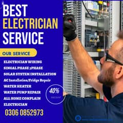 Electrician Technician / solar system installation /UPS installation