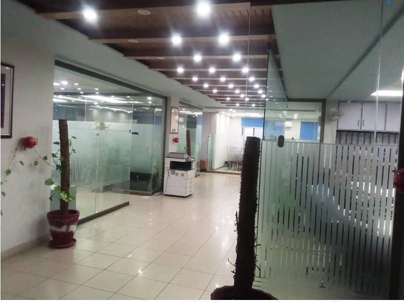 Sami Furnished Area 4500 Sq. Ft Corporate Office Available For Rent On Reasonable Rent Garden Town Lahore 7