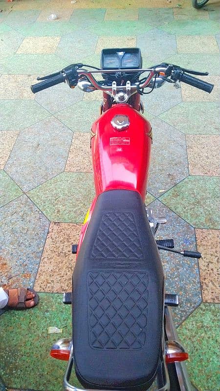 Honda 125 2021 Model Red Color 155k na Kam Wala sms ma kwe 4